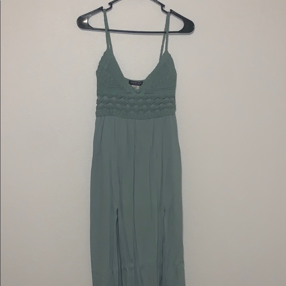 Green Maxi dress